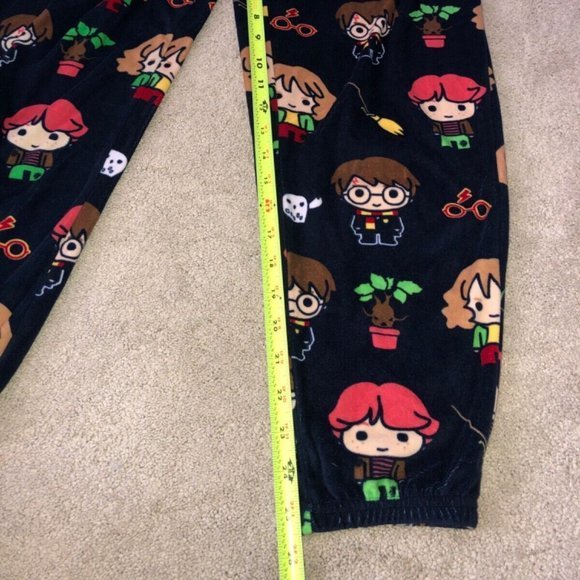 Wizarding World Harry Potter Pajama Bottoms Pants Small 4-6 - Picture 9 of 11